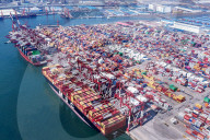 China Shandong Qingdao Port Container Trade
