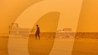 Dust Storm In Dhi Qar