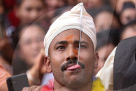 Tongue Piercing Festival Of Nepal