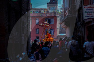 Bisket Jatra Celebration In Thimi, Nepal