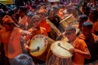Bisket Jatra Celebration In Thimi, Nepal