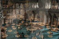 Restoration At The Hagia Sophia Grand Mosque