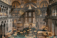 Restoration At The Hagia Sophia Grand Mosque
