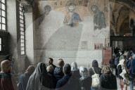 Restoration At The Hagia Sophia Grand Mosque