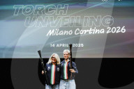 The Torch Unveiling Ceremony For The Presentation Of The 2026 Winter Olympics And Paralympics Games Torches Of Milano Cortina 2026 In Milan