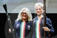 The Torch Unveiling Ceremony For The Presentation Of The 2026 Winter Olympics And Paralympics Games Torches Of Milano Cortina 2026 In Milan