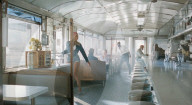 Byonce hots things up in sweaty diner for Levi's