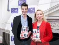 Tim Bouverie, author of Allies at War press briefing at the Foreign Press Association