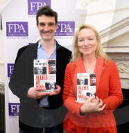 Tim Bouverie, author of Allies at War press briefing at the Foreign Press Association