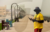 Sandstorm In Doha, Qatar