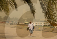 Sandstorm In Doha, Qatar
