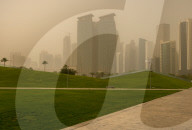 Sandstorm In Doha, Qatar