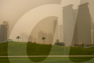 Sandstorm In Doha, Qatar