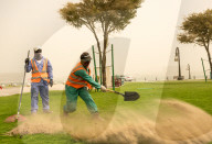 Sandstorm In Doha, Qatar