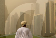 Sandstorm In Doha, Qatar