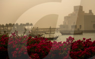 Sandstorm In Doha, Qatar