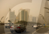 Sandstorm In Doha, Qatar