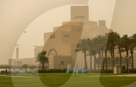 Sandstorm In Doha, Qatar