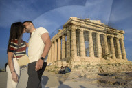 Tourists flock to Athens' Acropolis in spite of access price hike
