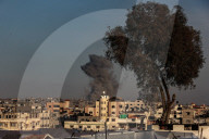 Israeli airstrike on Gaza City