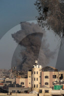 Israeli airstrike on Gaza City