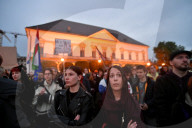  Protest Against Amendment Banning Pride In Budapest, Hungary 