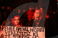  Protest Against Amendment Banning Pride In Budapest, Hungary 
