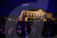  Protest Against Amendment Banning Pride In Budapest, Hungary 