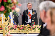 Dutch Royals Host Sultan Of Oman At State Banquet In Amsterdam - 15 Apr 2025