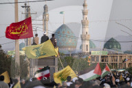 Anti-Israel Rally In Jamkaran, Iran