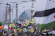 Anti-Israel Rally In Jamkaran, Iran