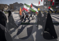 Anti-Israel Rally In Jamkaran, Iran
