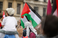 Pro-Palestinian March In Krakow
