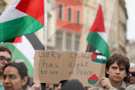 Pro-Palestinian March In Krakow