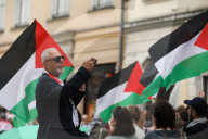 Pro-Palestinian March In Krakow