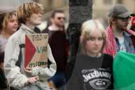 Pro-Palestinian March In Krakow