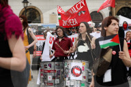 Pro-Palestinian March In Krakow