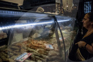 Fish Trade For Easter Week In São Paulo