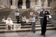 Tax Day Protest Against President Donald Trump