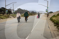 Sunset Dunes Coastal Park In San Francisco California