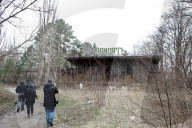 Prypiat River Station in the Chornobyl Exclusion Zone