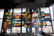 Prypiat River Station in the Chornobyl Exclusion Zone
