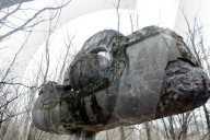 Prypiat River Station in the Chornobyl Exclusion Zone