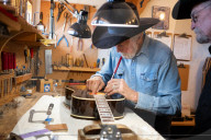 Legendary Texas guitar maker, Michael Stevens