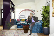 Dj Mary Charteris's 'colour palace' London home is perfect for family life.