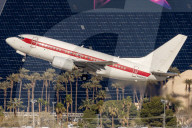 Top Secret Janet Airways Flying In Las Vegas, Nevada.