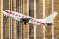 Top Secret Janet Airways Flying In Las Vegas, Nevada.