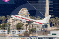 Top Secret Janet Airways Flying In Las Vegas, Nevada.