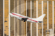 Top Secret Janet Airways Flying In Las Vegas, Nevada.