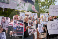 Syrians Protest In Umayyad Square Demanding To Know The Fate Of Their Relatives In Libya